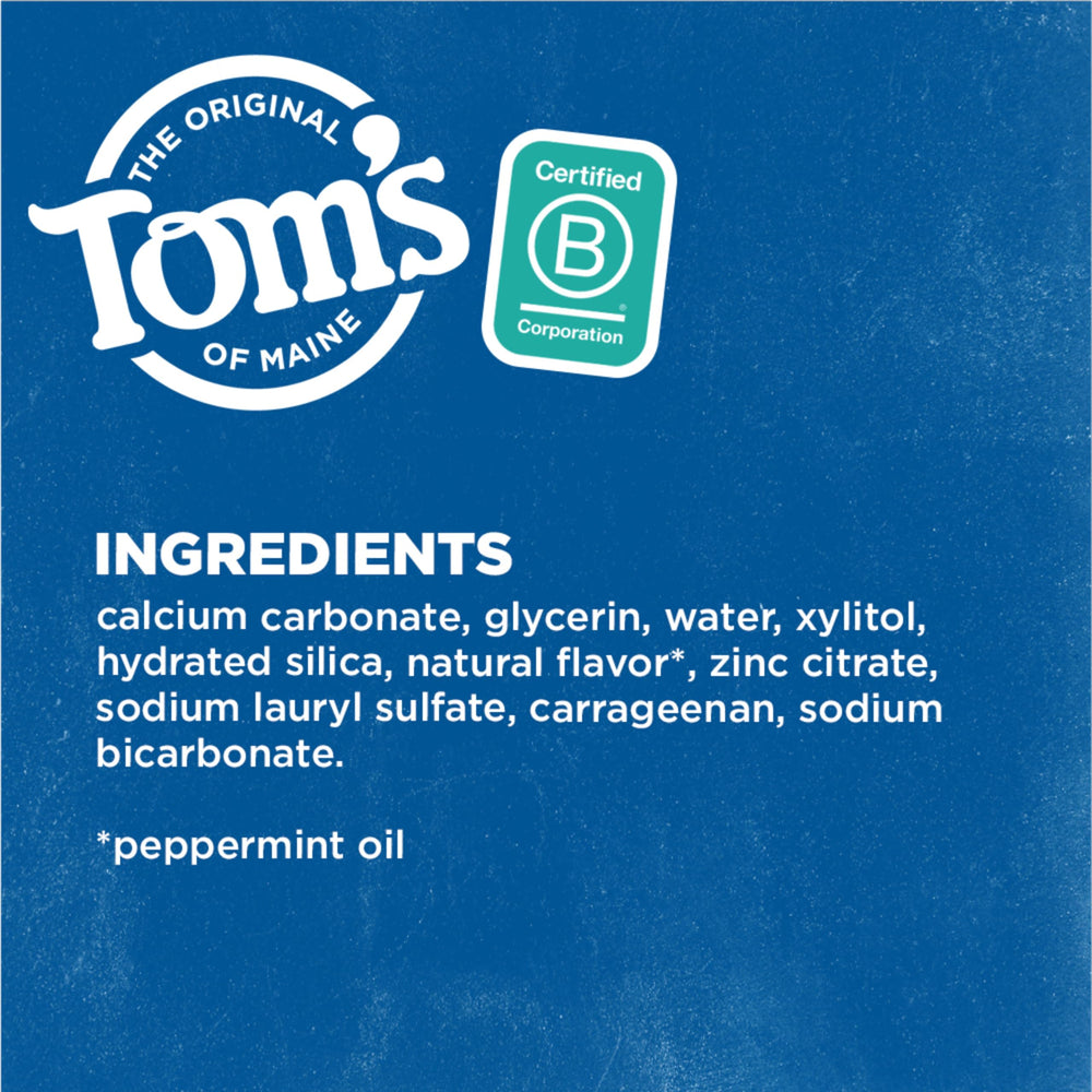 Natural toothpaste to prevent tartar buildup by Tom's of Maine