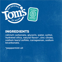 Natural toothpaste to prevent tartar buildup by Tom's of Maine