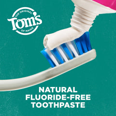 Spearmint flavor toothpaste tubes from Tom’s of Maine 3-pack