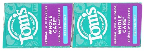 Eco-friendly packaging for Tom's of Maine toothpaste 2-pack