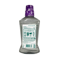 Tom's of Maine Whole Care Mouthwash bottle with cap removed