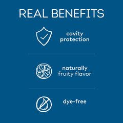 Label highlighting natural ingredients and no artificial preservatives