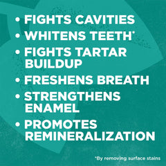 Ingredient list for Tom's of Maine Whole Care Toothpaste Peppermint