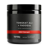 Tongkat Ali and Fadogia Agrestis 120-capsule bottle – front view