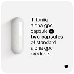 90%+ purity claim on Alpha GPC product label