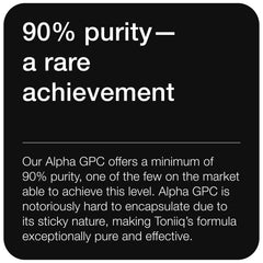 Made in USA GMP-certified facility for Toniiq Alpha GPC
