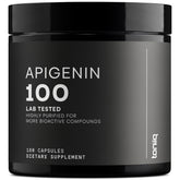 Toniiq Apigenin 100mg bottle label