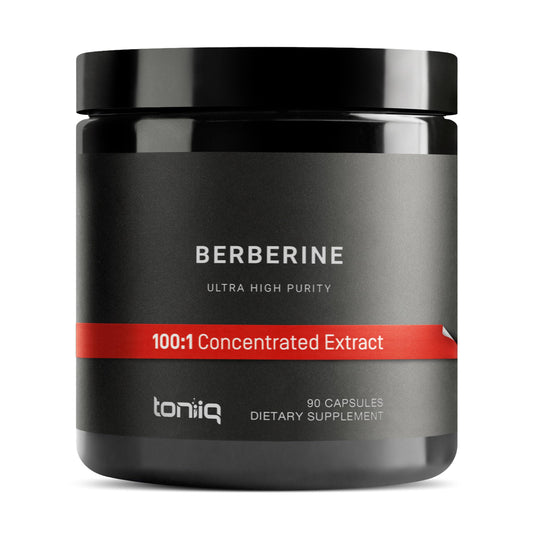 Toniiq Berberine HCl bottle label