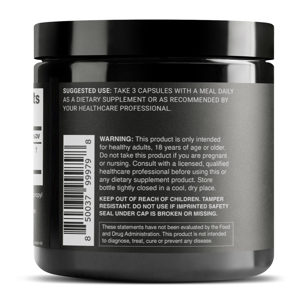 Packaging showing 97% Berberine HCl potency