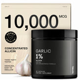 Toniiq garlic capsules with odorless 50:1 extract - 60 vegetarian capsules