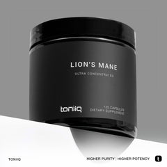 Lion’s Mane sourced from pure fruiting bodies