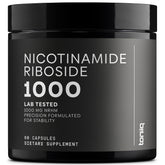Toniiq Nicotinamide Riboside 1000 mg bottle label