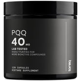 Toniiq PQQ 40mg bottle – 120 vegetarian capsules