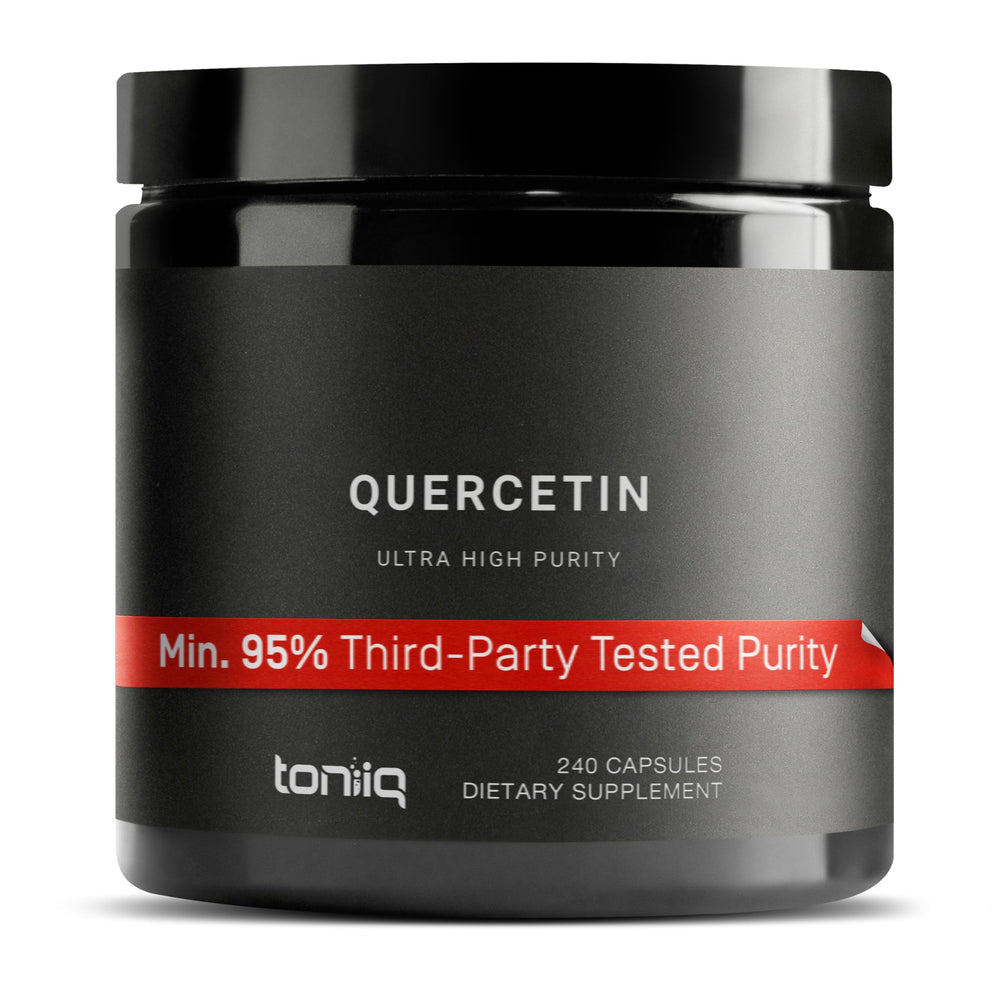 Toniiq Quercetin Capsules 1000mg bottle – 240 capsules
