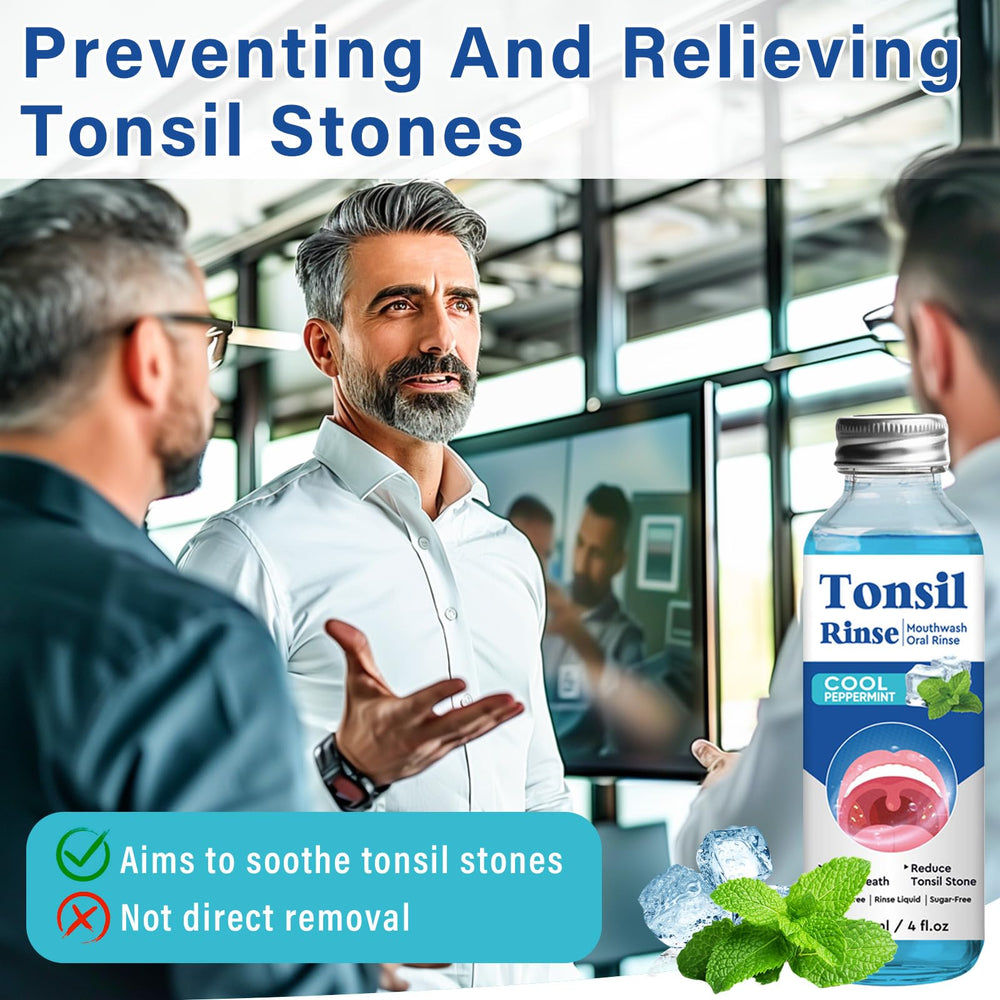 Mouthwash helping eliminate oral odor