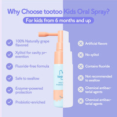 Ingredients highlight: xylitol, lactobacillus, natural extracts