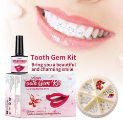 LED illuminator for curing tooth gems