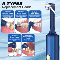LED light indicator and controls on polisher