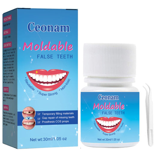 Packaging of 30 ml Tooth Repair Kit with moldable beads