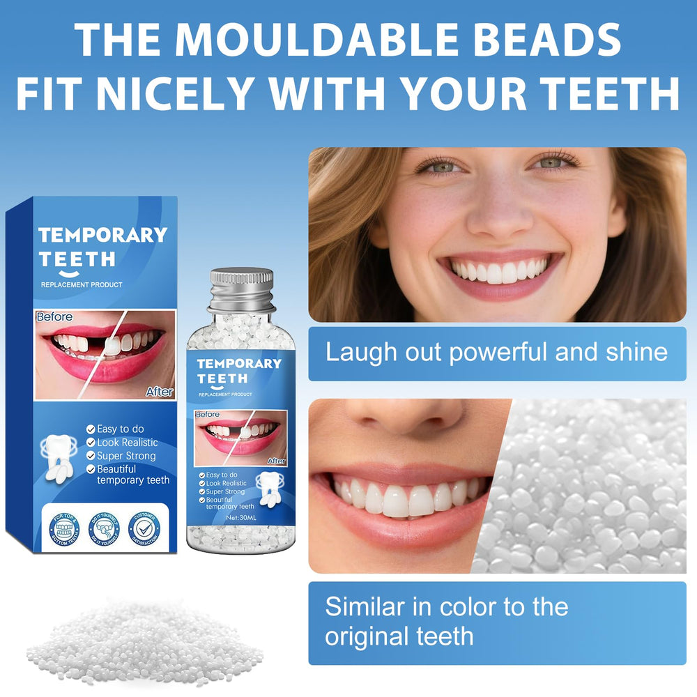 Home use tooth repair kit for cracked teeth