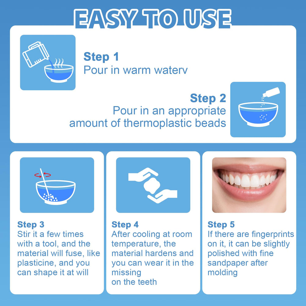 DIY denture kit for confident smiles