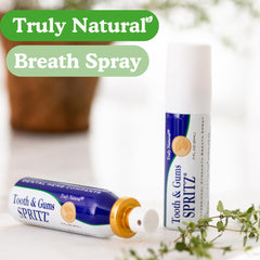 Close-up of natural essential oils used in Tooth & Gums Spritz