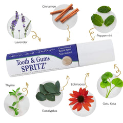 Dental Herb Company branding and product imagery