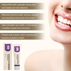 Close-up of Tooth Refresh Toothpaste tube