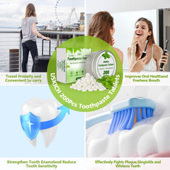 Eco-friendly packaging for toothpaste tablets