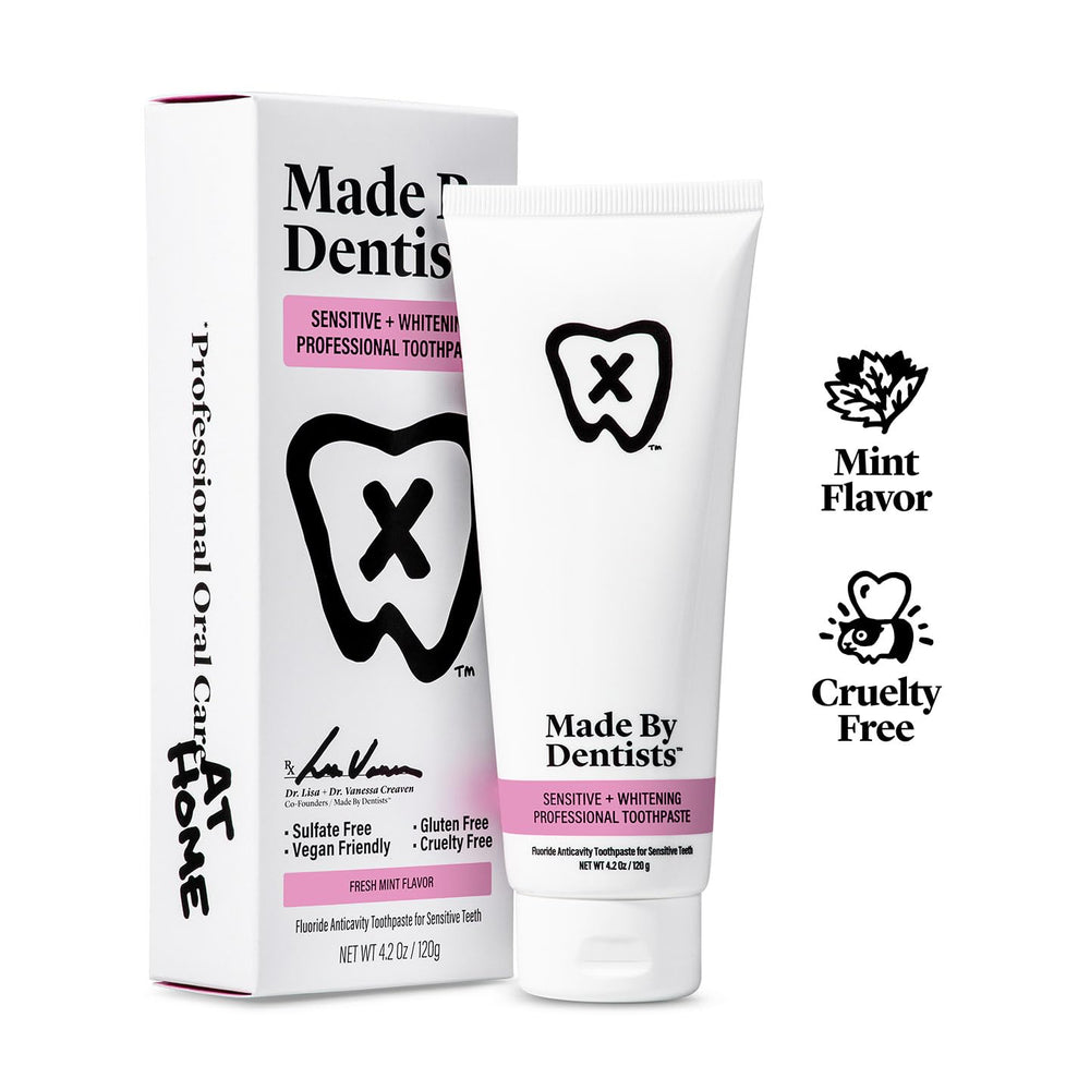 Key ingredients including potassium nitrate and fluoride