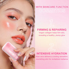 Topcent jelly blush contour stick eye-use adds cohesive shimmer.