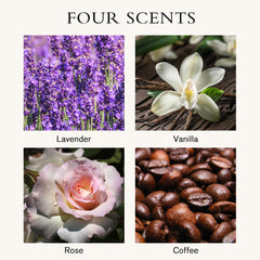 Toptime Lavender candle close-up showing calming fragrance and ambiance