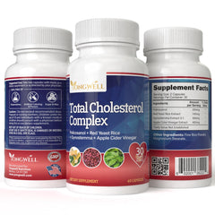 Nutrition facts for Total Cholesterol Complex