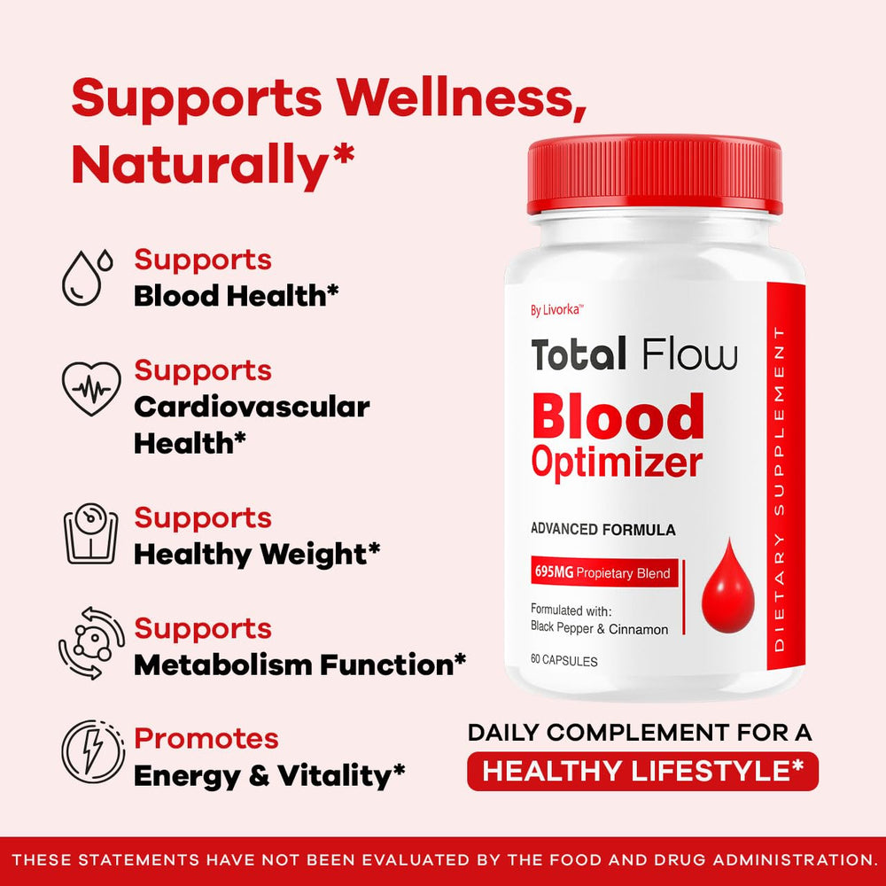 Total Flow Capsules bottle front view