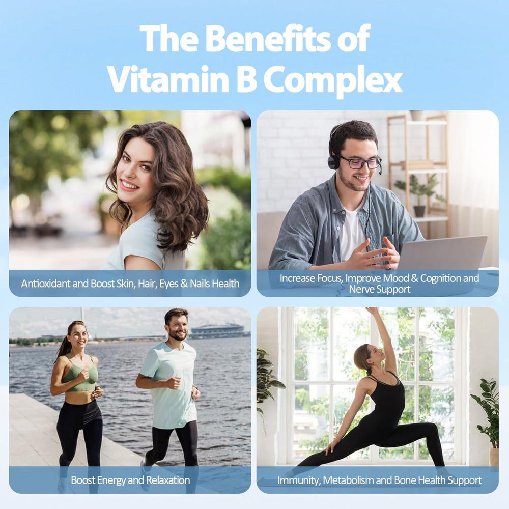 Totaria 13-in-1 Vitamin B Complex highlighting energy and immune support