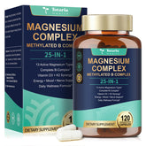 Product image: Totaria 25-in-1 Magnesium Complex bottle with 120 vegan capsules
