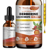 Totaria Berberine supplement bottle with Berberine HCL 2oz