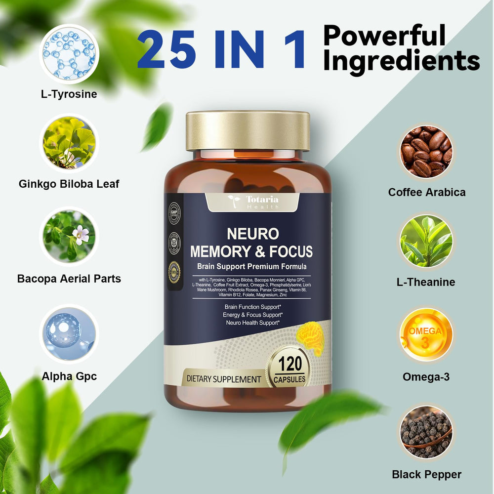 Alpha GPC ingredient photo for Totaria brain supplement