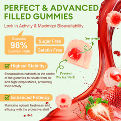 Digestive enzymes and ingredients in Totaria gummies