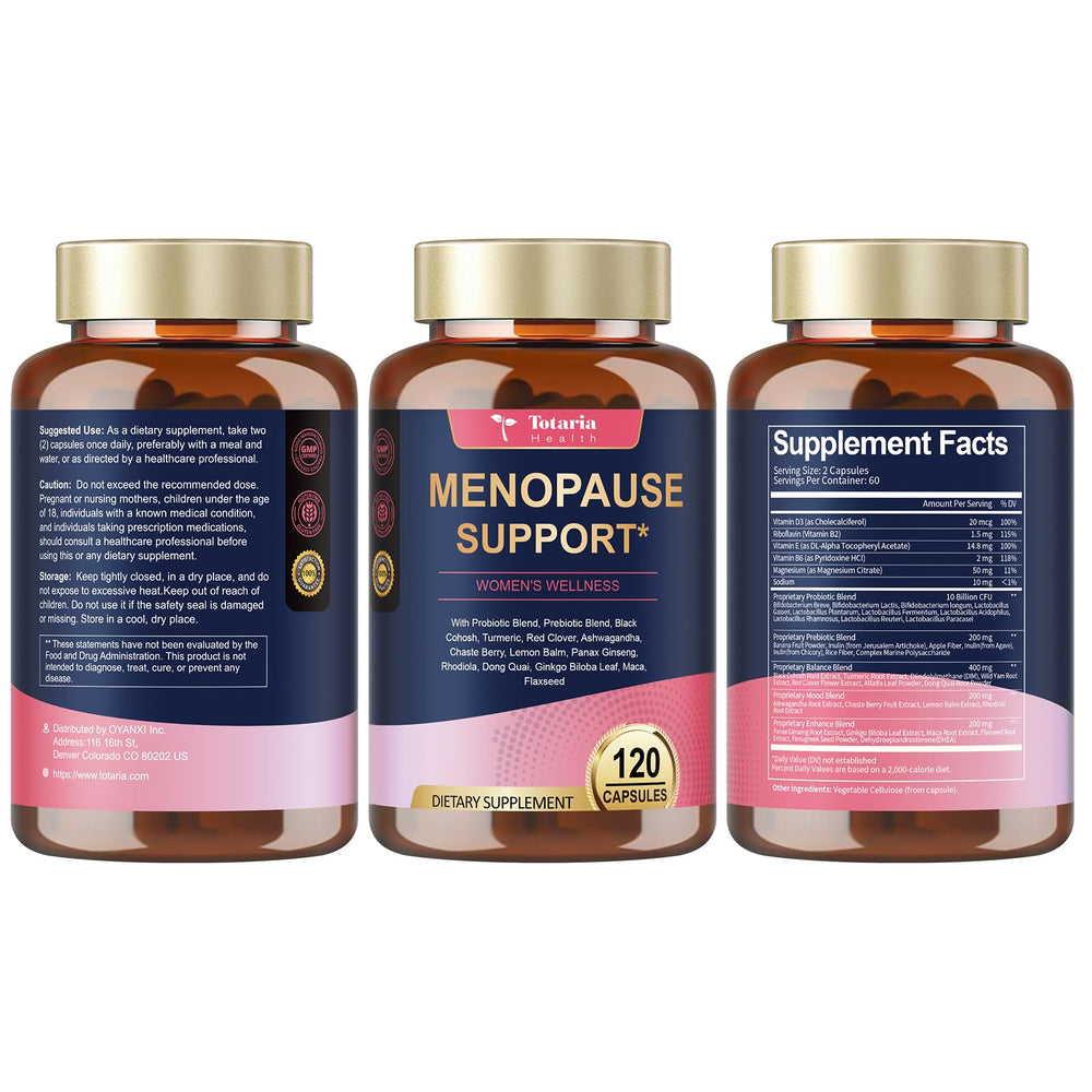 Lifestyle image of Totaria Complete Menopause Supplements