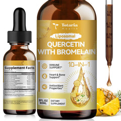 Totaria Liposomal Quercetin with Bromelain bottle 2 fl oz