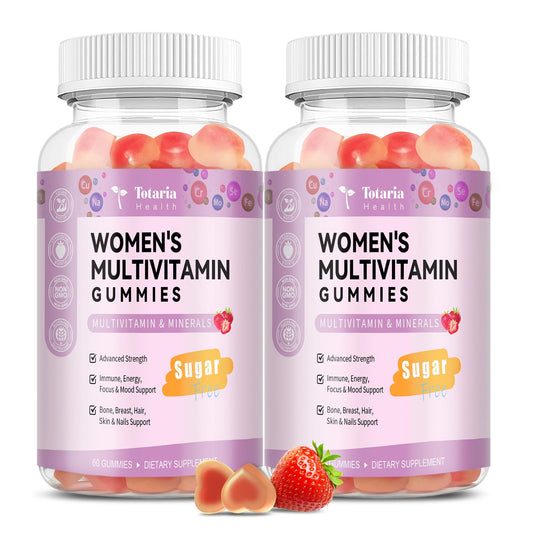 Totaria sugar-free multivitamin Gummies bottle for Women 14+