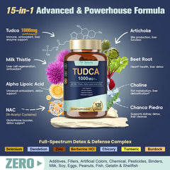 Milk Thistle 20:1 extract used in Totaria TudCA formula