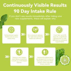 Vegan, non-GMO, gluten-free supplement packaging