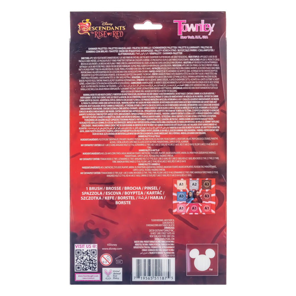 Ideal gift for Disney Descendants fans and budding makeup artists.