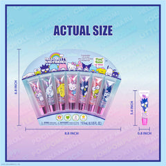 Townley Girl Hello Kitty lip gloss provides high-shine finish