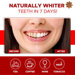 Chemical-free and toxin-free tooth care