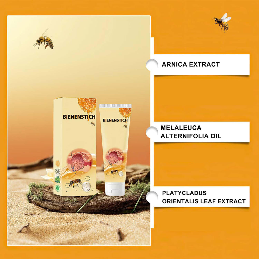 Traboto Bee Venom Cream applied on the hands for quick absorption and non-greasy care
