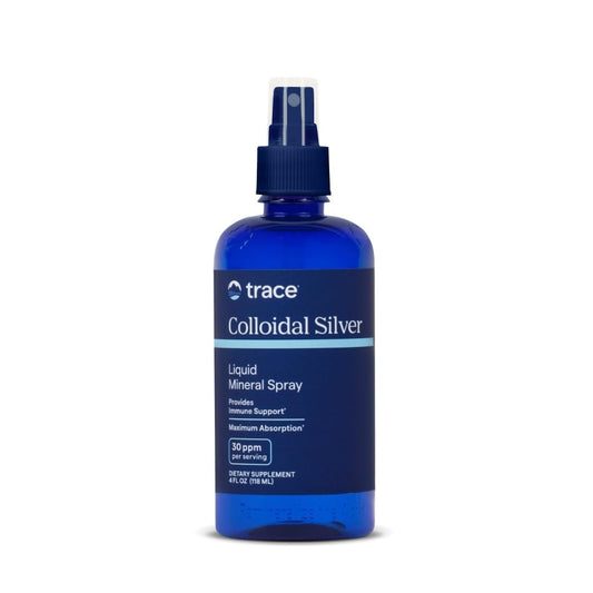 Hero image: Trace Minerals Colloidal Silver Spray bottle