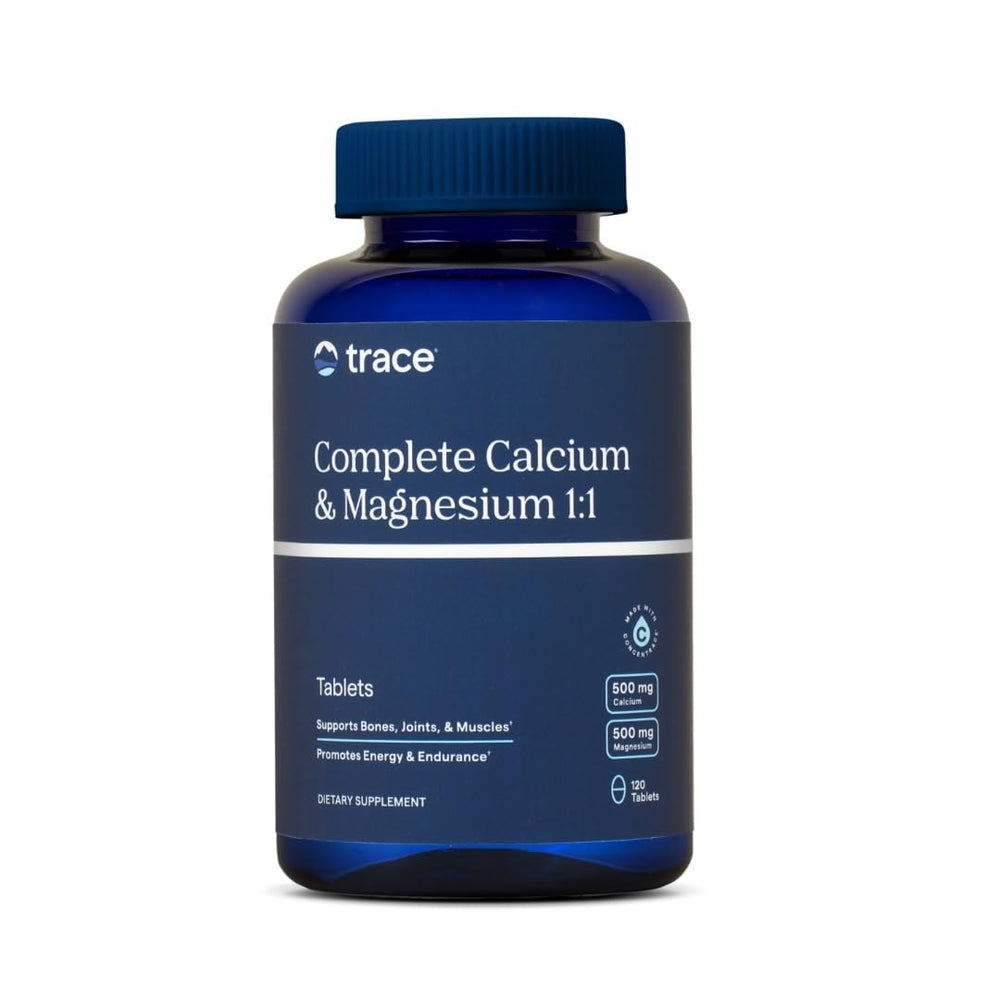 Trace Minerals Complete Calcium & Magnesium 1:1 bottle front view